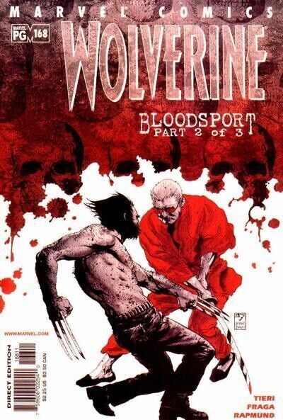 Marvel Comics Wolverine #168 Modern Age 2001