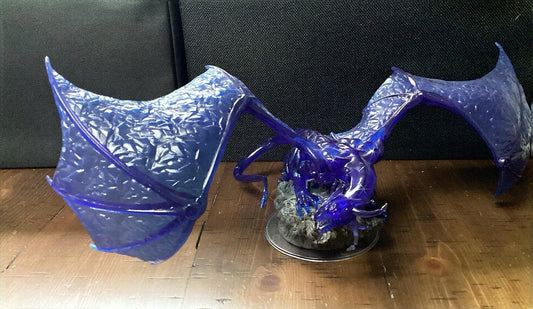 Dungeons & Dragons Adult Sapphire Dragon Custom Paint