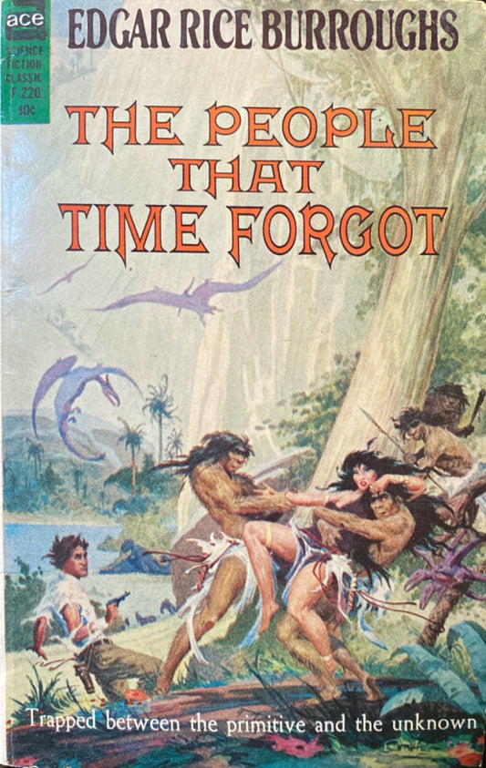 The People That Time Forgot by Edgar Rice Burroughs Ace F-220 Paperback