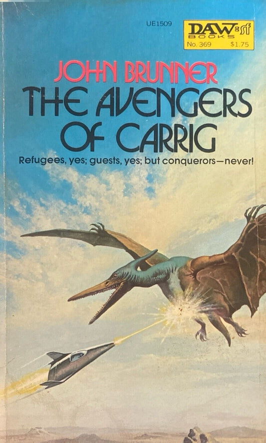 The Avengers of Carrig by John Brunner 1980 Daw UE1509 Paperback