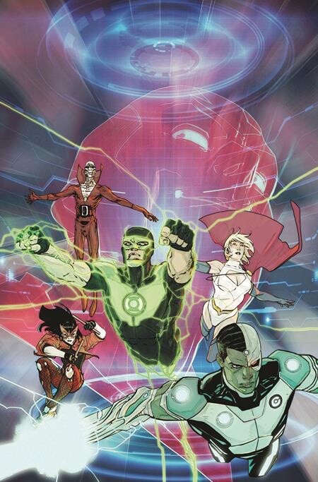 DC Comics Justice League Red #1 Giandomenico Variant FOC 7.28.2025 Pre-Order