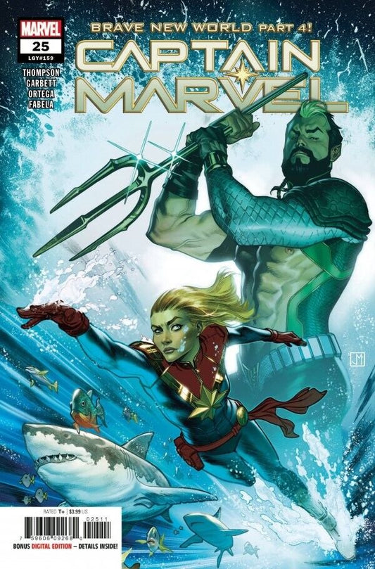 Marvel Comics Captain Marvel #25 (Legacy #159) Modern Age 2021