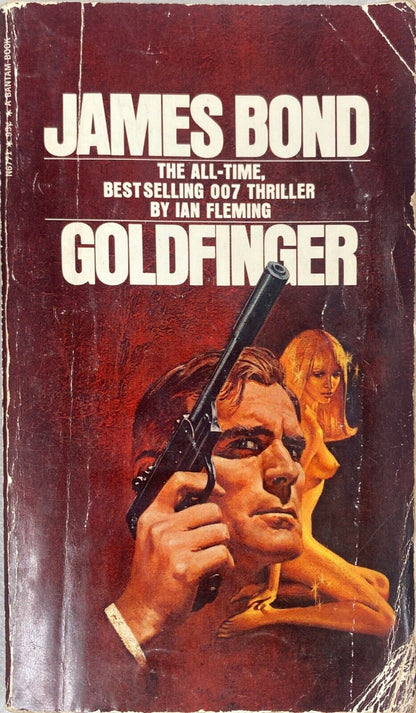 Goldfinger by Ian Fleming 1972 Bantam Paperback James Bond