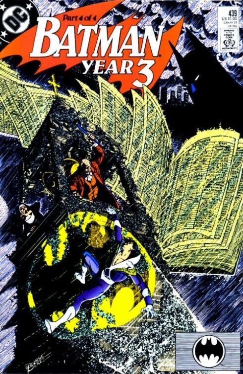 DC Comics Batman #439 Copper Age 1989 Year 3