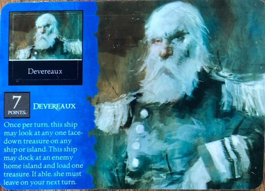 WizKids Pirates CSG of the Revolution 017 Devereaux Unpunched