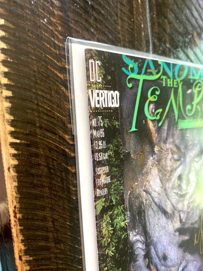 DC Vertigo Comics The Sandman #75 1996 Modern Age Signed Neil Gaiman Final Issue