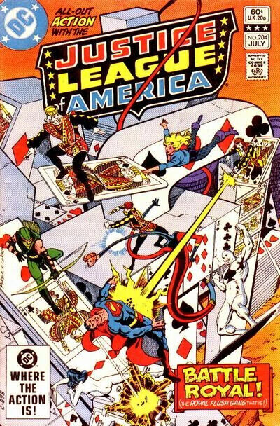 DC Comics Justice League of America #204 Bronze Age 1982