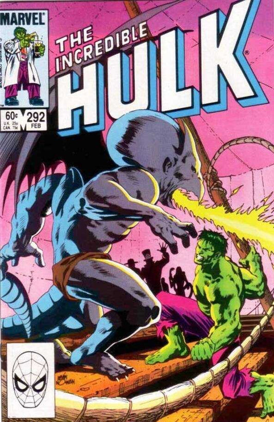 Marvel Comics Incredible Hulk #292 Copper Age 1984