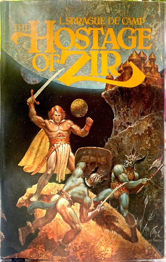 The Hostage of Zir by L. Sprague de Camp 1977 Berkley Putnam Hardcover