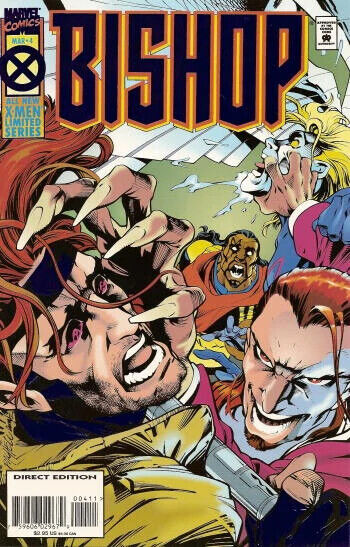 Marvel Comics Bishop #4 Modern Age 1995