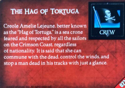 WizKids Pirates CSG of the Crimson Coast 027 The Hag of Tortuga
