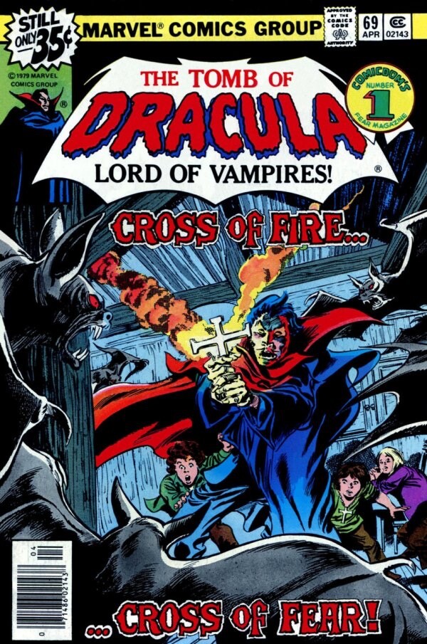 Marvel Comics Tomb of Dracula #69 Bronze Age 1979