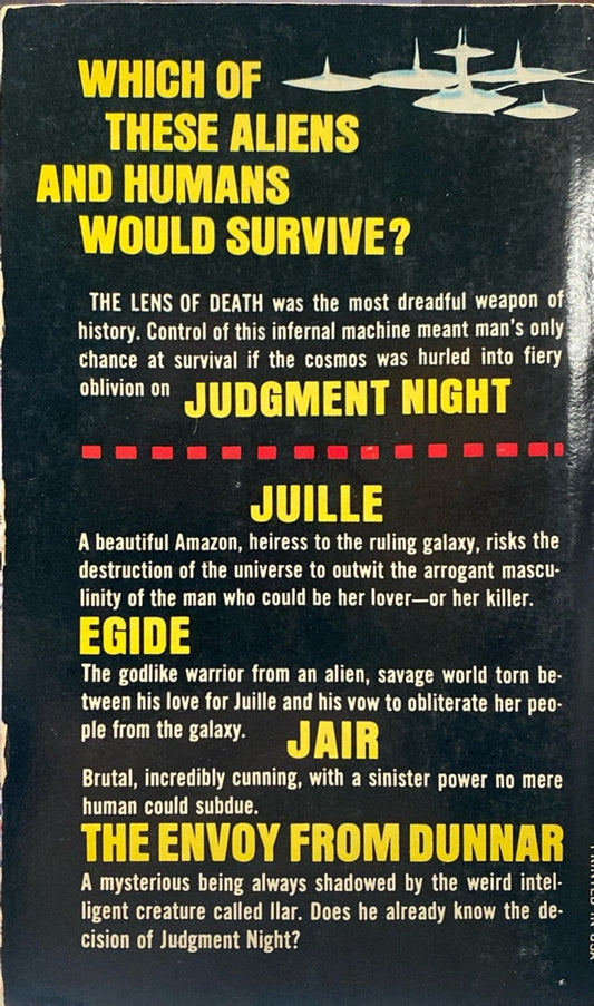 Judgment Night by C.L. Moore 1965 Paperback Library 52-863 Paperback
