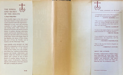 The Power and the Secret of the Jesuits by Rene Fulop Miller 1956 Hardcover