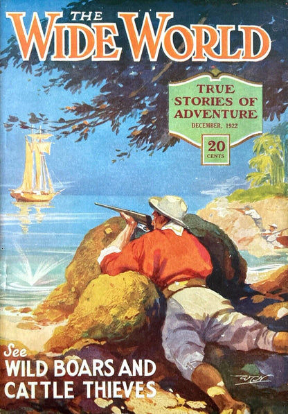 The Wide World Magazine No. 296 Vol. 50 December 1922 London Pulp