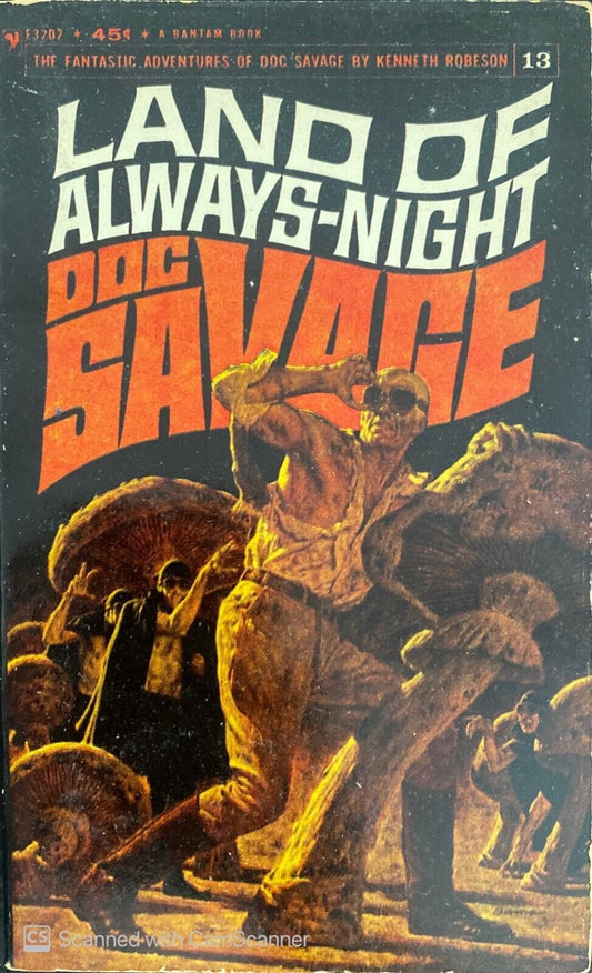 Land of Always-Night by Kenneth Robeson 1966 Bantam E3202 Paperback Doc Savage