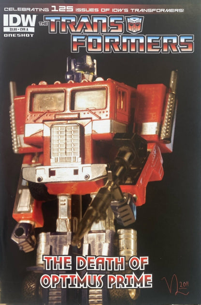 IDW Comics Transformers: The Death of Optimus Prime One-Shot Modern Age 2011
