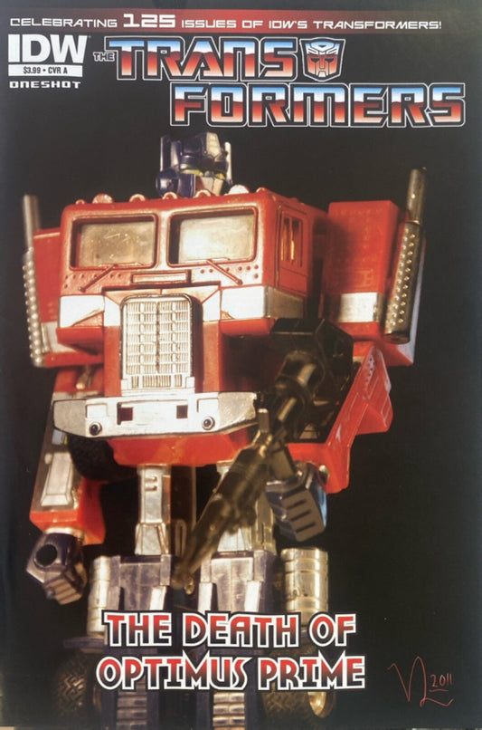 IDW Comics Transformers: The Death of Optimus Prime One-Shot Modern Age 2011