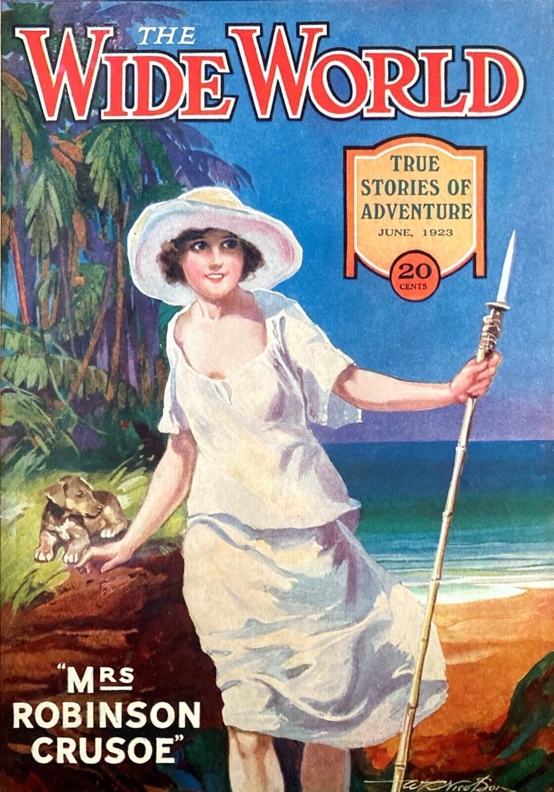 The Wide World Magazine No. 302 Vol. 51 June 1923 London Pulp