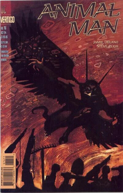 DC Vertigo Comics Animal Man #76 Modern Age 1994