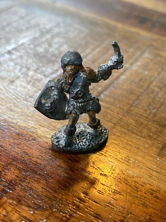 Vintage Cleric TTRPG Pewter Miniature 1983 TSR Dungeons & Dragons