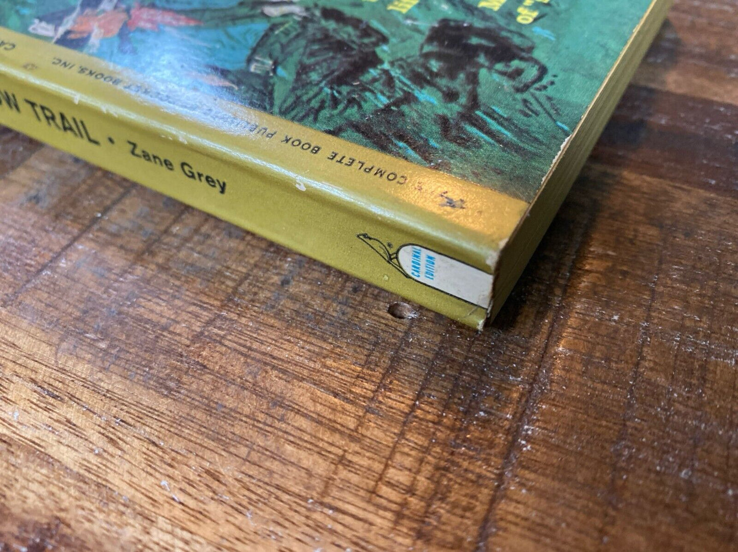 The Rainbow Trail by Zane Grey 1961 Pocket Cardinal C-430 Paperback First