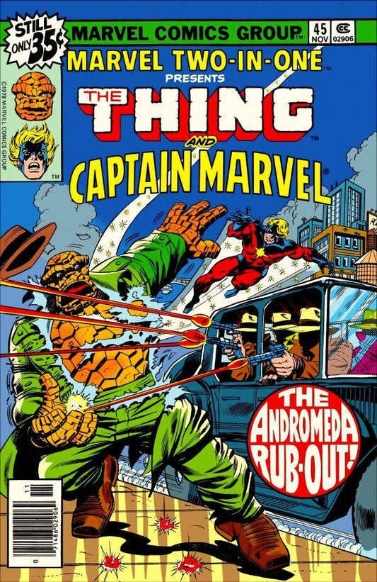 Marvel Comics Marvel Two-in-One #45 Bronze Age 1978 Captain Marvel