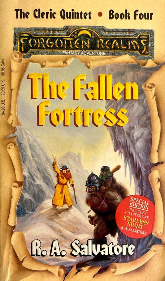 The Fallen Fortress by R.A. Salvatore 1993 Wizards Paperback Forgotten Realms