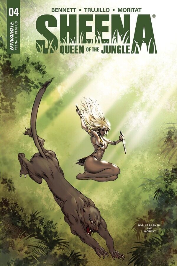 Dynamite Comics Sheena: Queen of the Jungle #4 Modern Age 2017 Variant