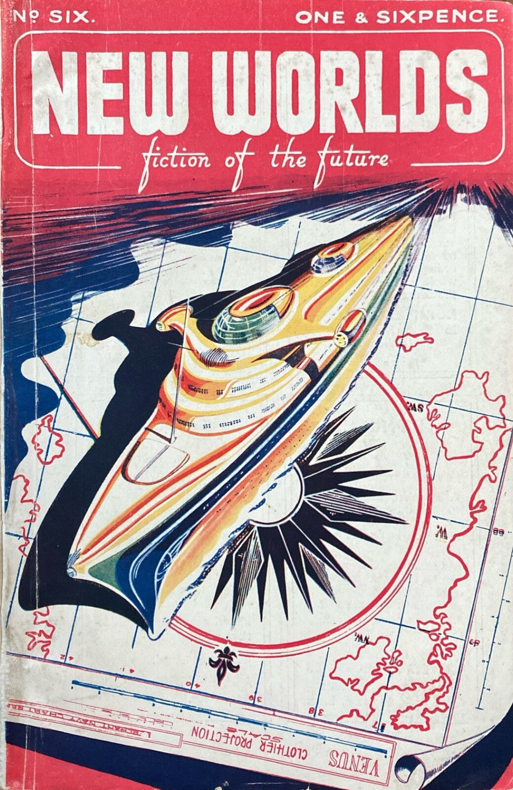 New Worlds Magazine Volume 3 No. 7 1950 British Import Science Fiction