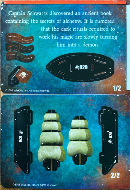 WizKids Pirates CSG of Davy Jones' Curse 020 Straw Man Unpunched