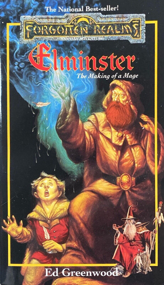Elminster: The Making of a Mage by Ed Greenwood 1995 TSR D&D Forgotten Realms