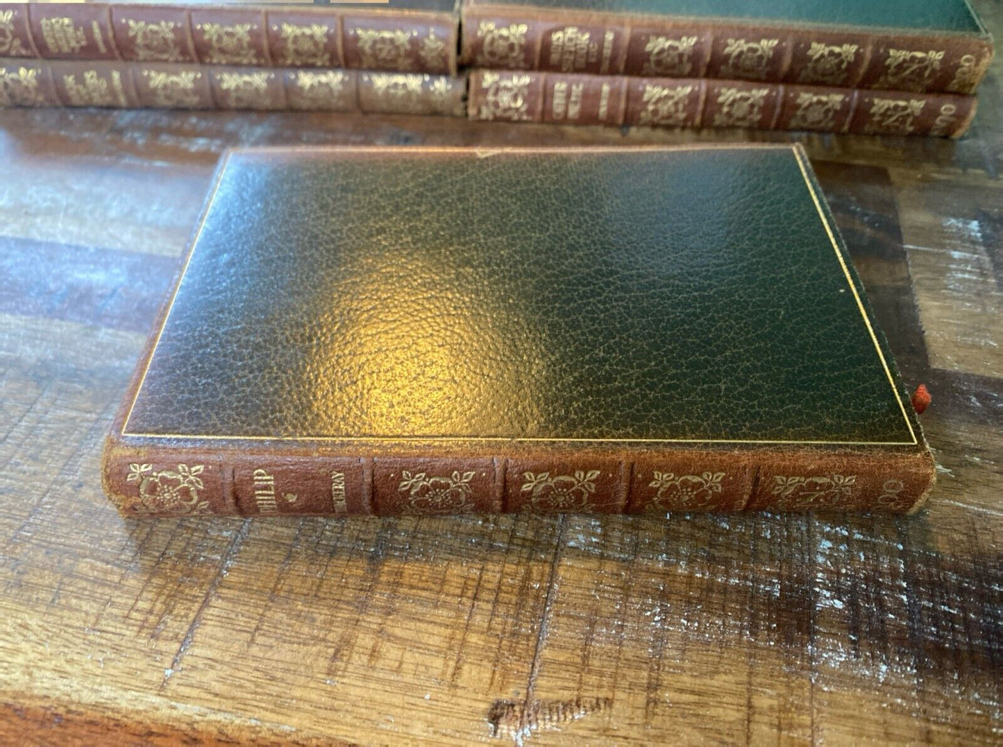 Philip by W.M. Thackeray 1901 New Century Library Leather