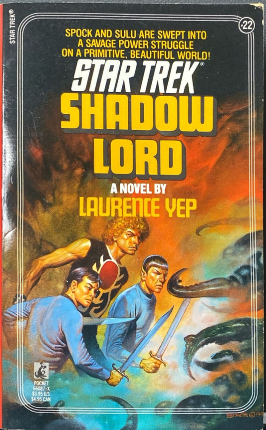 Star Trek #22: Shadow Lord by Laurence Yep 1985 Pocket Paperback