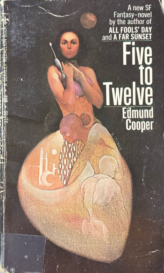 Five to Twelve by Edmund Cooper 1968 Berkley Medallion X1786 Paperback