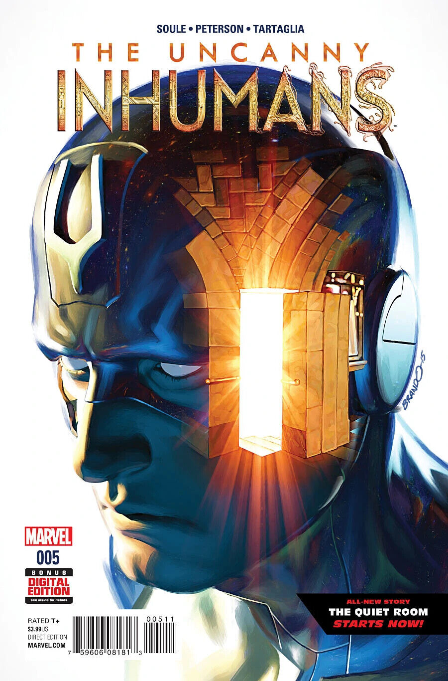 Marvel Comics Uncanny Inhumans #5 Modern Age 2016
