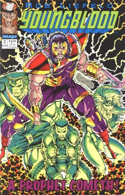 Image Comics Youngblood #2 Modern Age 1992 First Appearance Prophet Shadowhawk