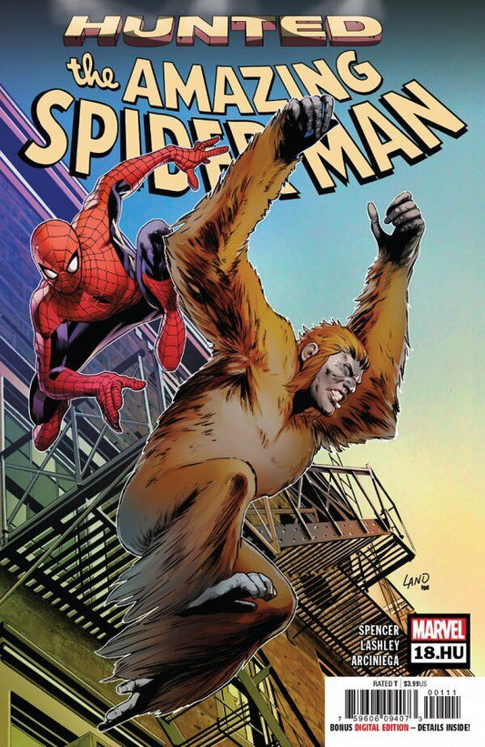 Marvel Comics Amazing Spider-man #18.HU Modern Age 2019 Hunted