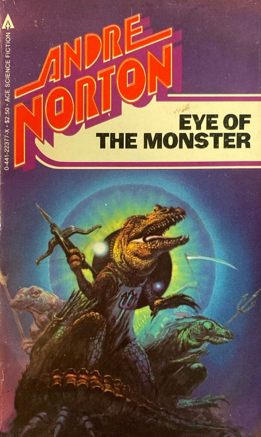 Eye of the Monster by Andre Norton 1984 Ace Paperback