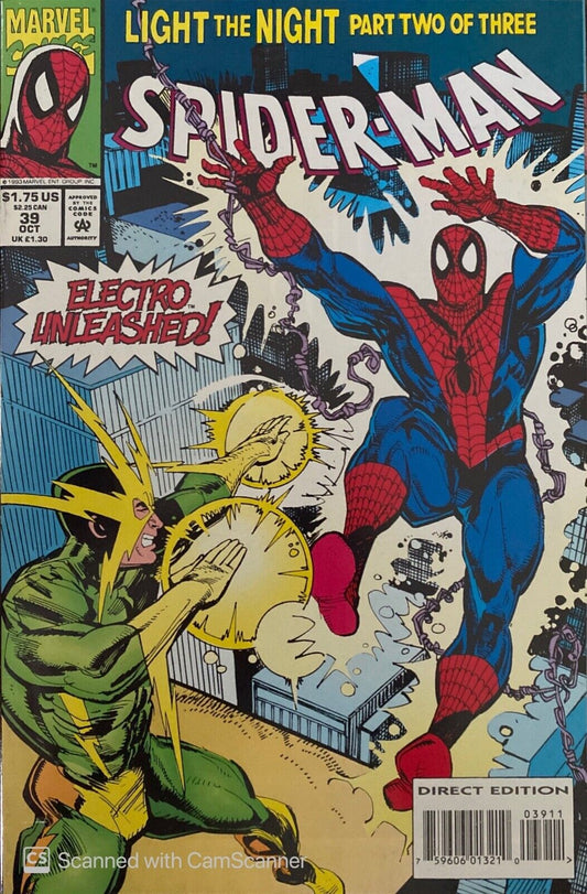 Marvel Comics Spider-man #39 Modern Age 1993