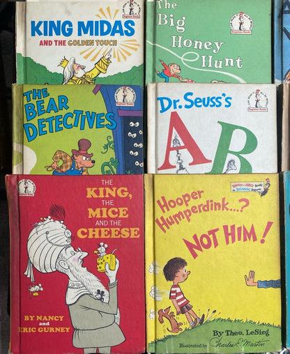 Large Lot of 29 Vintage Dr. Seuss Children's Books BCE Hardcover Reader Copies