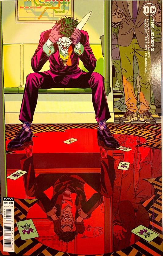 DC Comics The Joker #2 Modern Age 2021 Stelfreeze Variant First Vengeance
