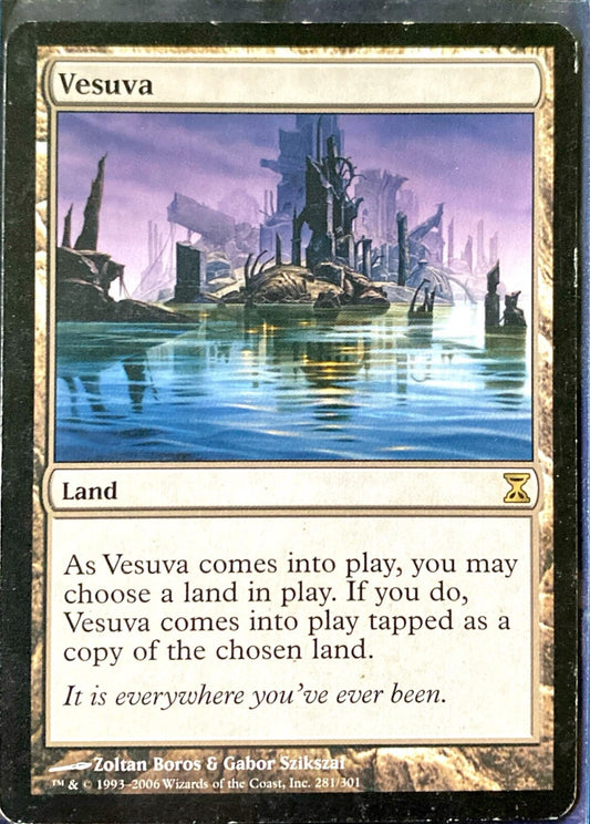 Magic the Gathering (MTG) Vesuva Time Spiral