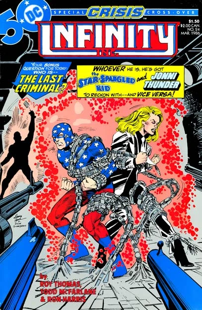 DC Comics Infinity Inc. #24 Copper Age 1986 McFarlane
