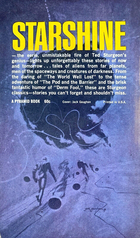 Starshine by Theodore Sturgeon 1966 Pyramid X-1543 Paperback