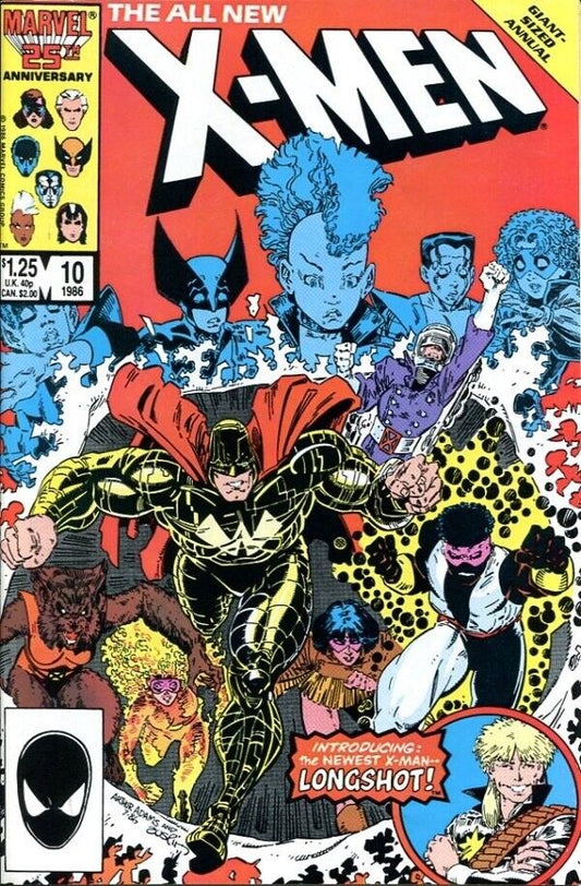 Marvel Comics Uncanny X-men Annual #10 Copper Age 1986