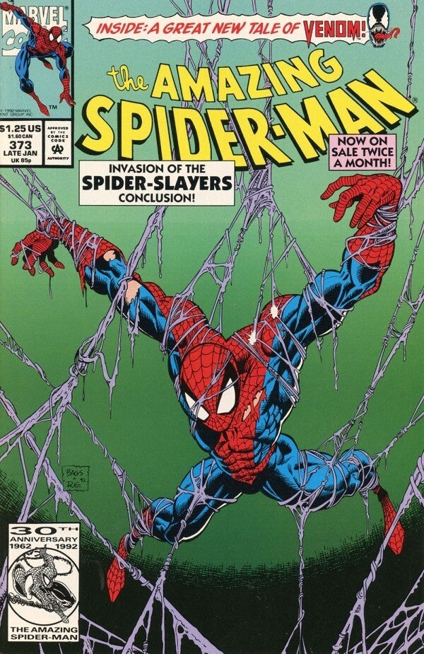 Marvel Comics Amazing Spider-man #373 Modern Age 1993 Venom