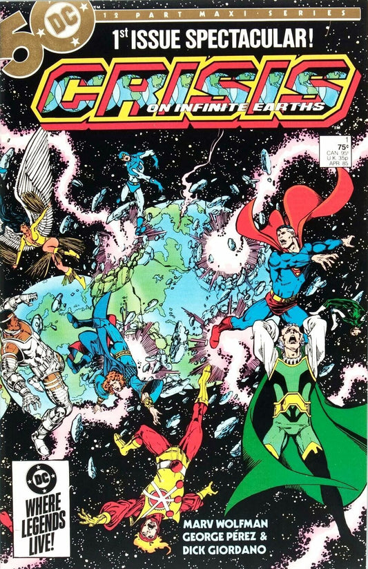 DC Comics Crisis On Infinite Earths #1 Copper Age 1985