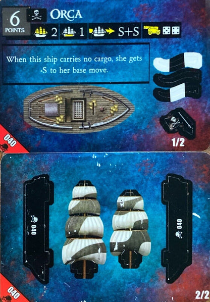 WizKids Pirates CSG of Davy Jones' Curse 040 Orca
