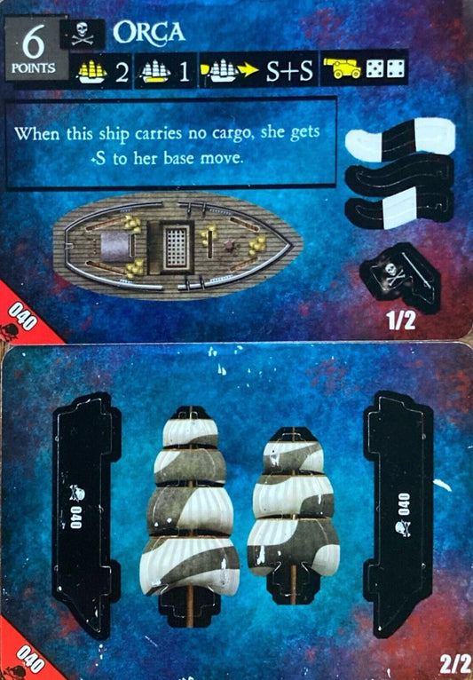 WizKids Pirates CSG of Davy Jones' Curse 040 Orca